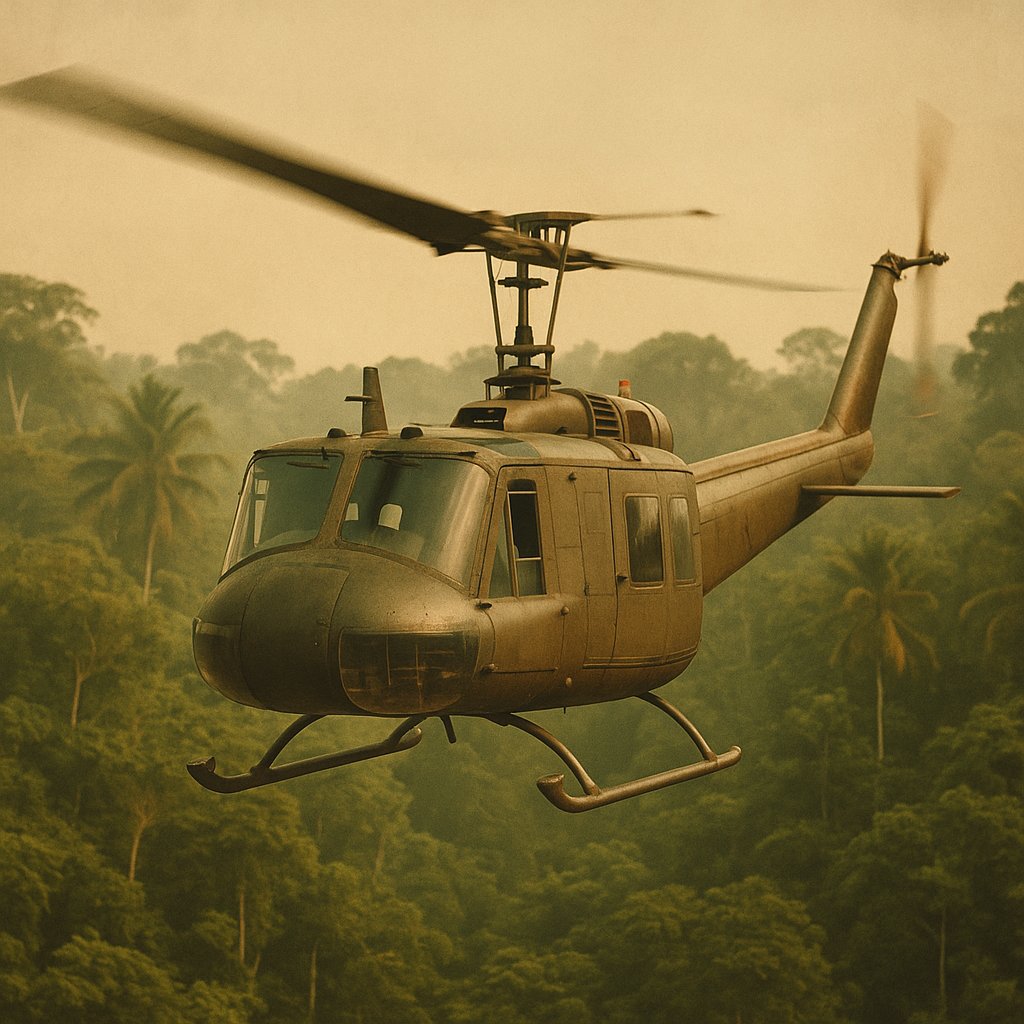 Jungle Huey — Vintage Rotary Patrol
