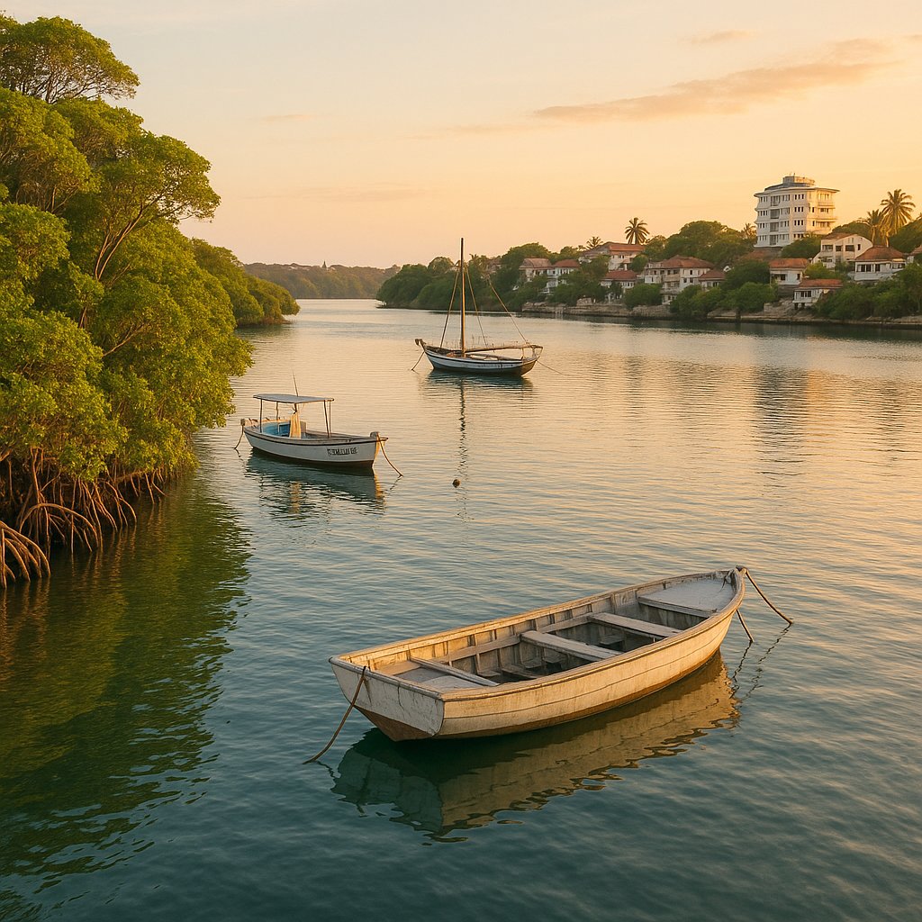 Kilifi Creek at Sunset