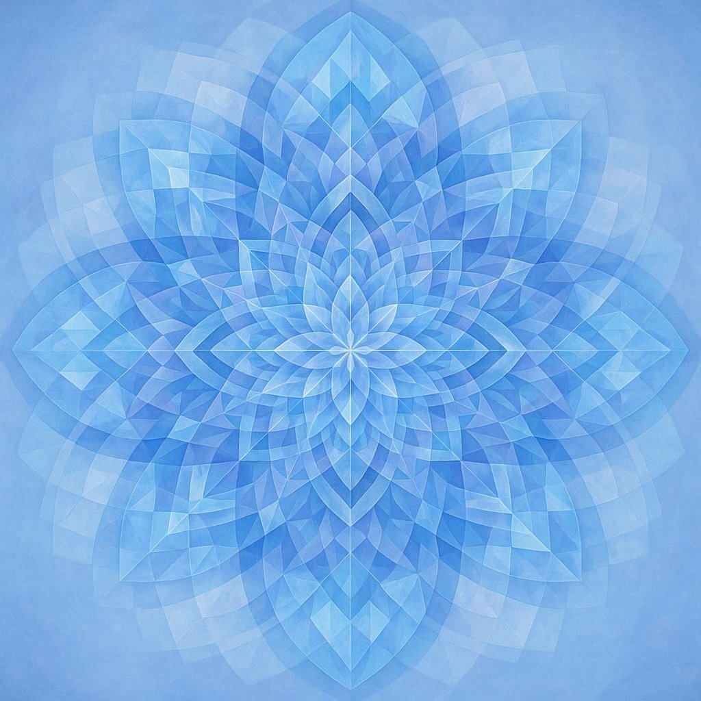 Luminous Crystal Mandala