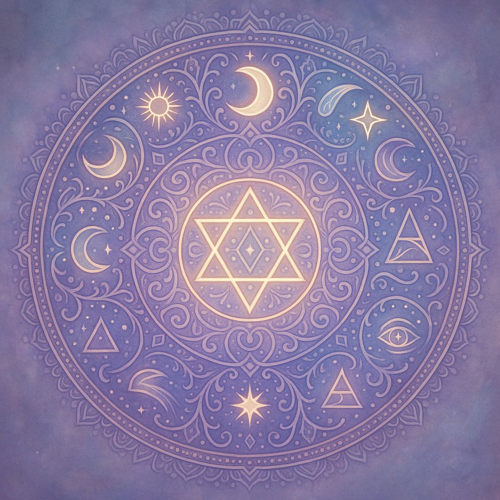Luminous Moonlight Mandala