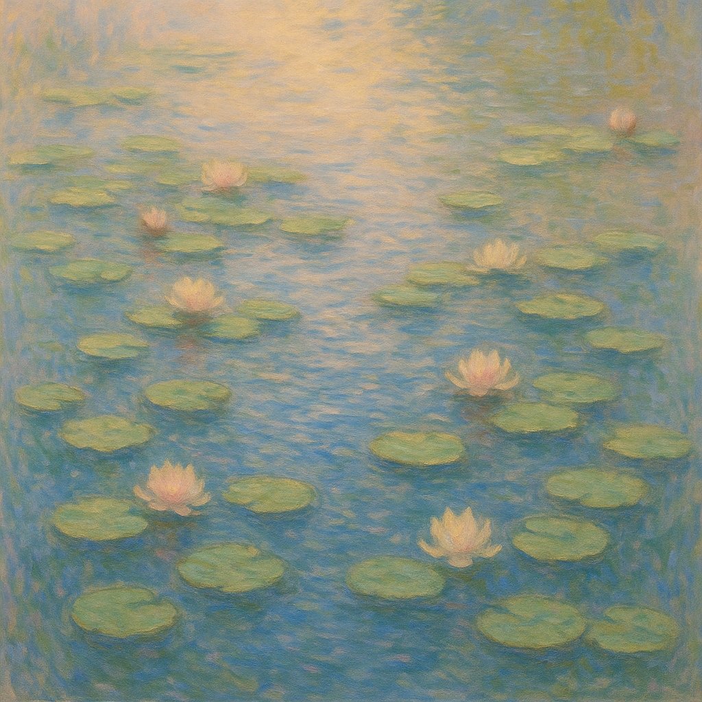 Morning Water Lilies