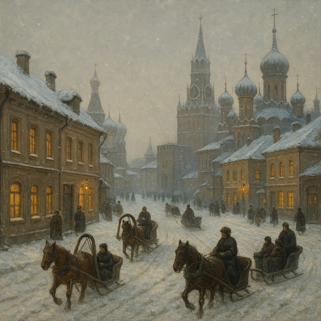Moscow Winter, Circa 1900