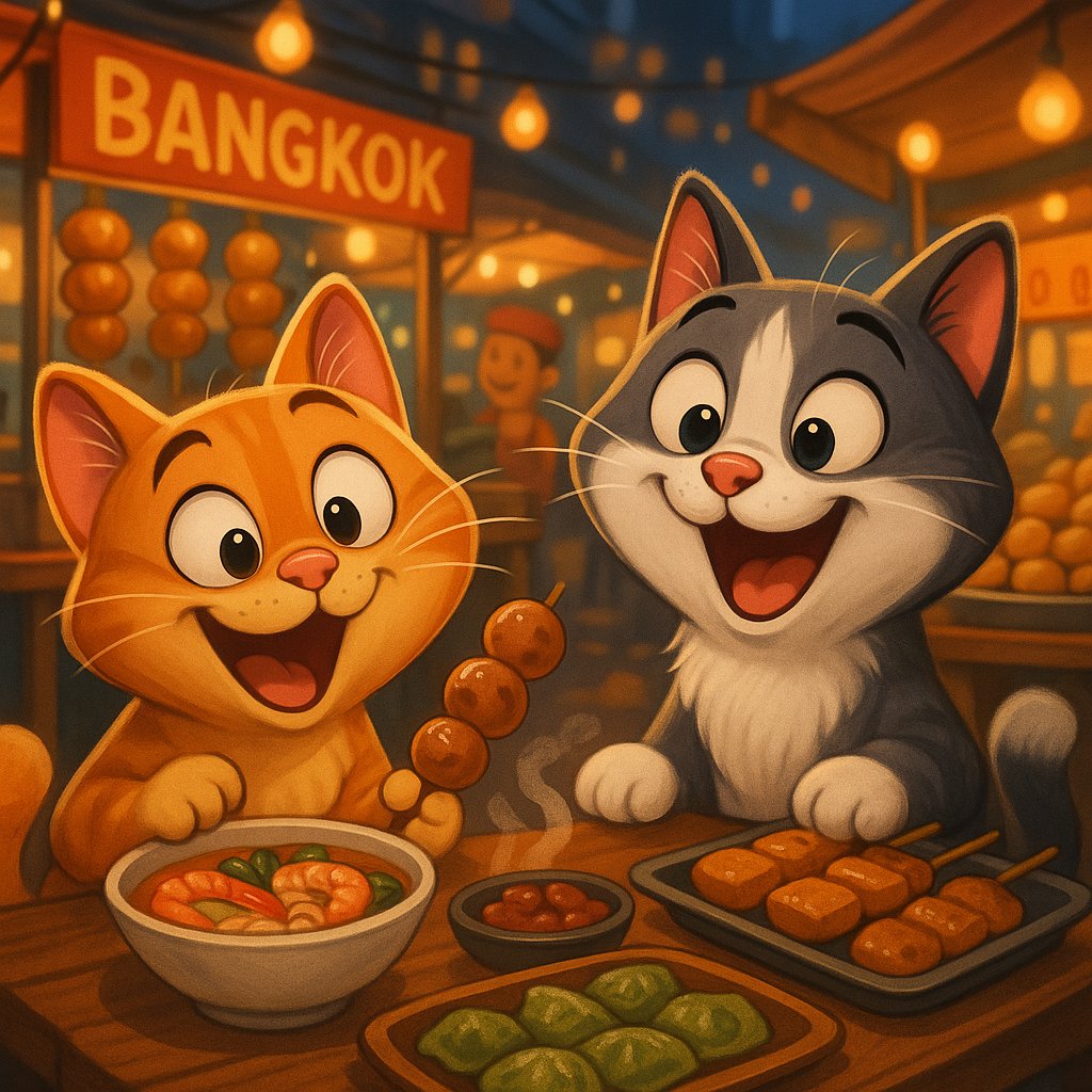 Night Market Mews: Bangkok Bites