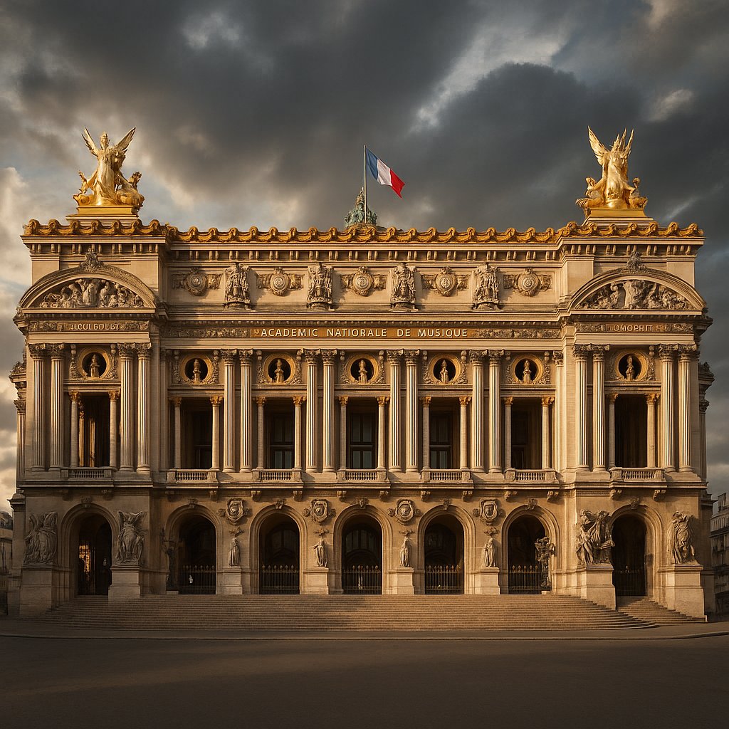 Palais Garnier at Dusk