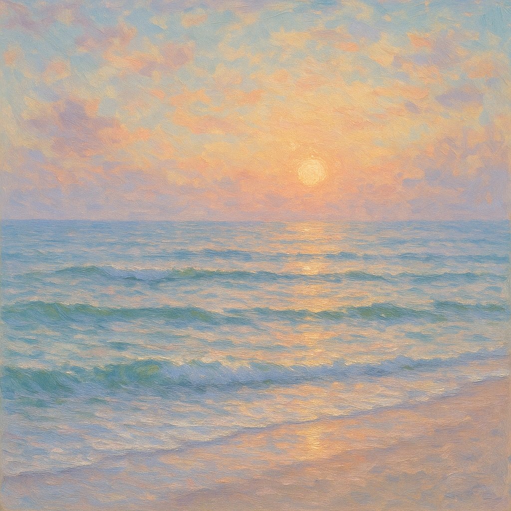 Pastel Morning Tide