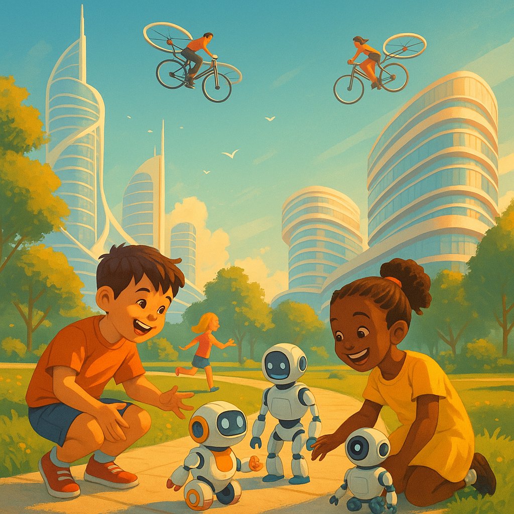 Playful Tomorrow: Robots in the City Park
