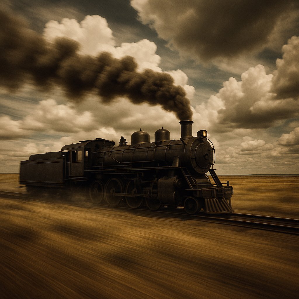 Prairie Express — Sepia Steam Rush