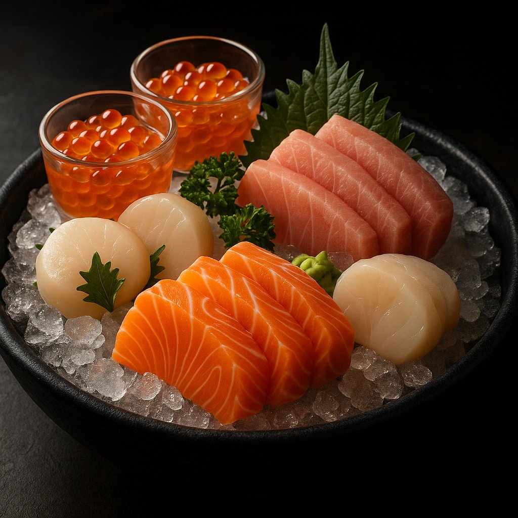 Premium Sashimi Platter on Crushed Ice