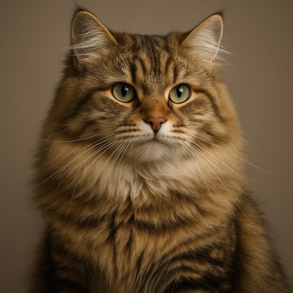 Regal Siberian Portrait