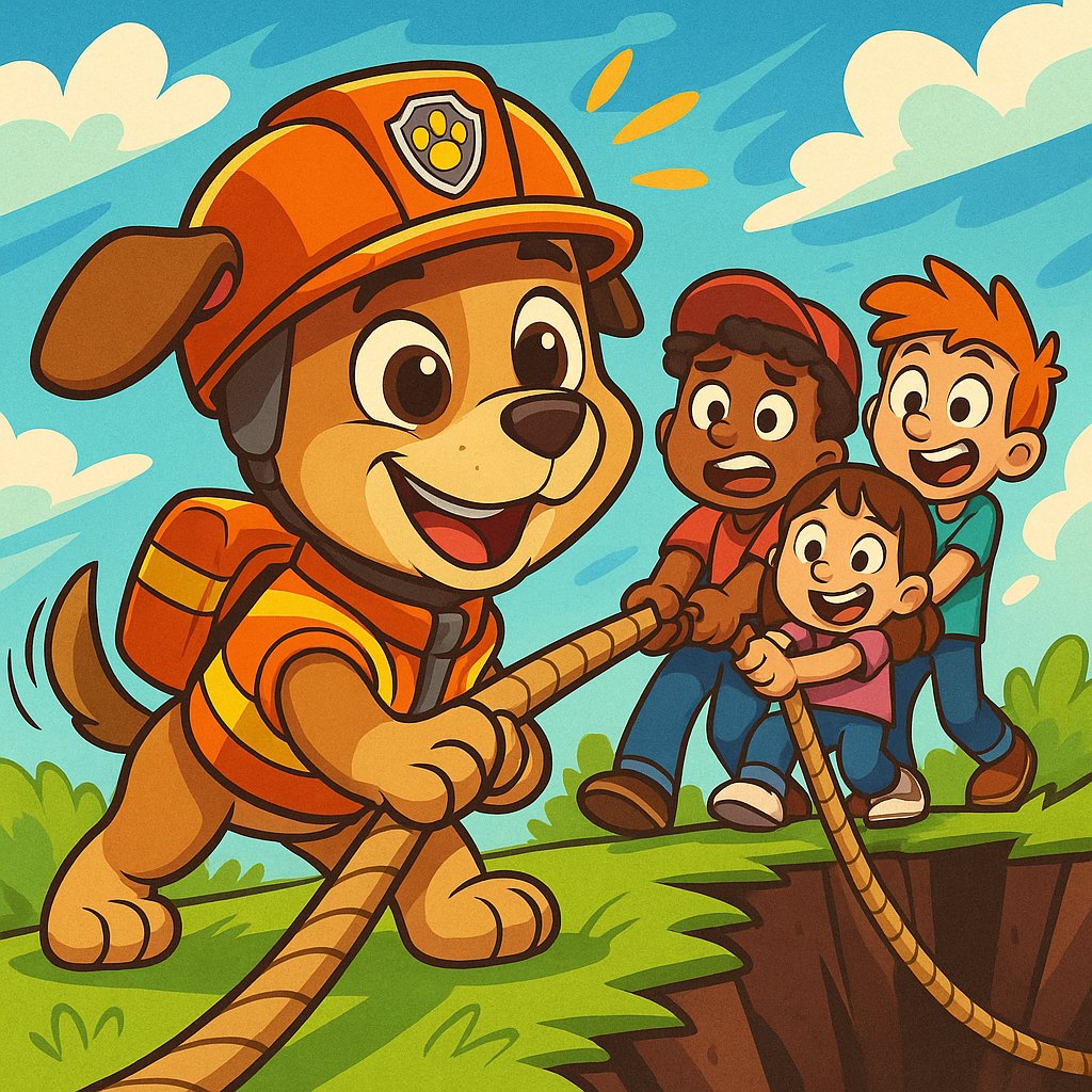 Rescue Pup to the Pull!