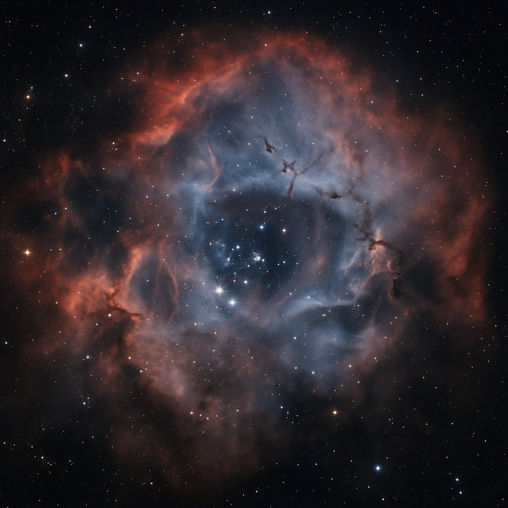 Rosette Nebula (NGC 2237) — Star-Forming Shell