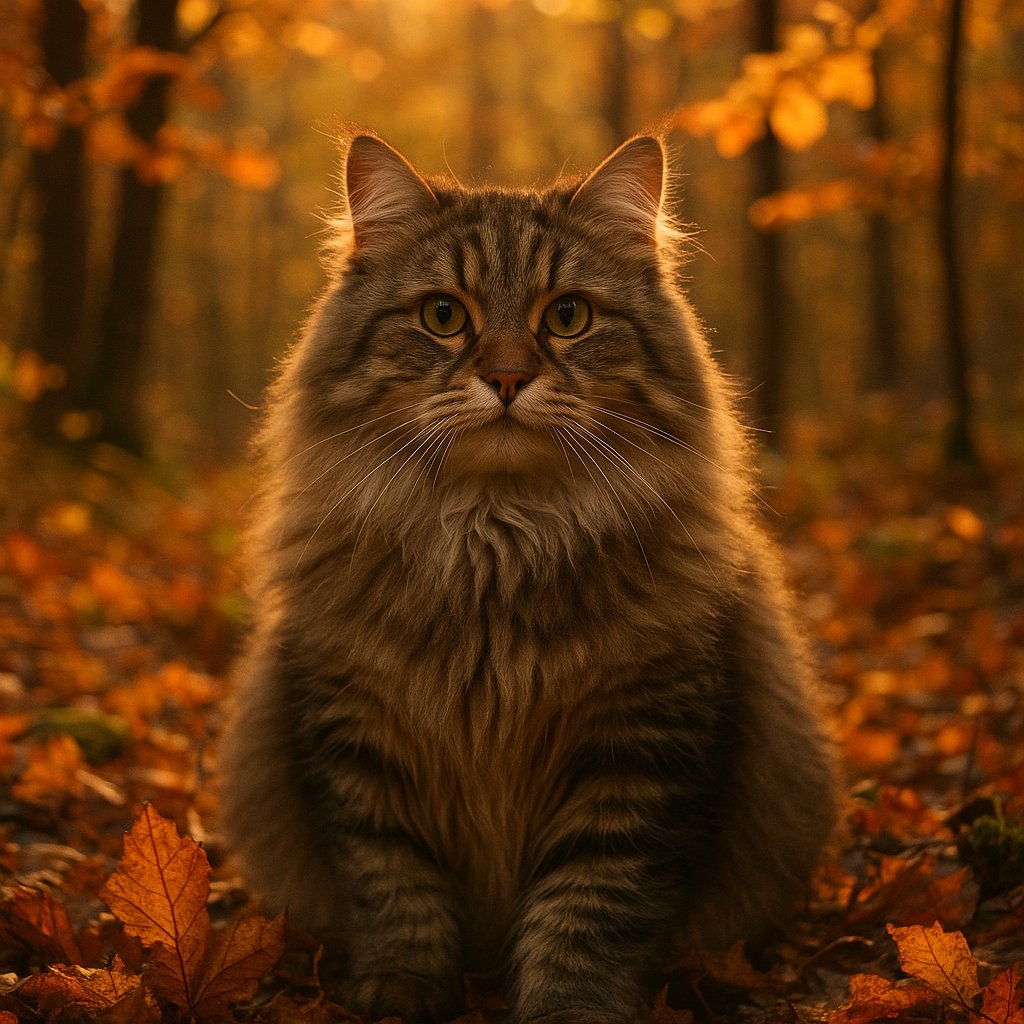 Siberian Majesty in Autumn Light