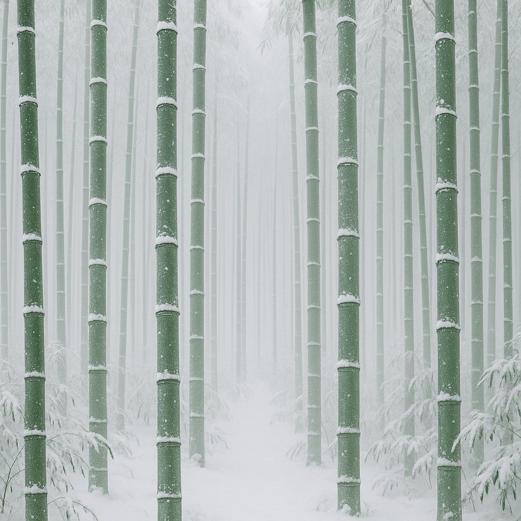 Silent Bamboo: Winter in China