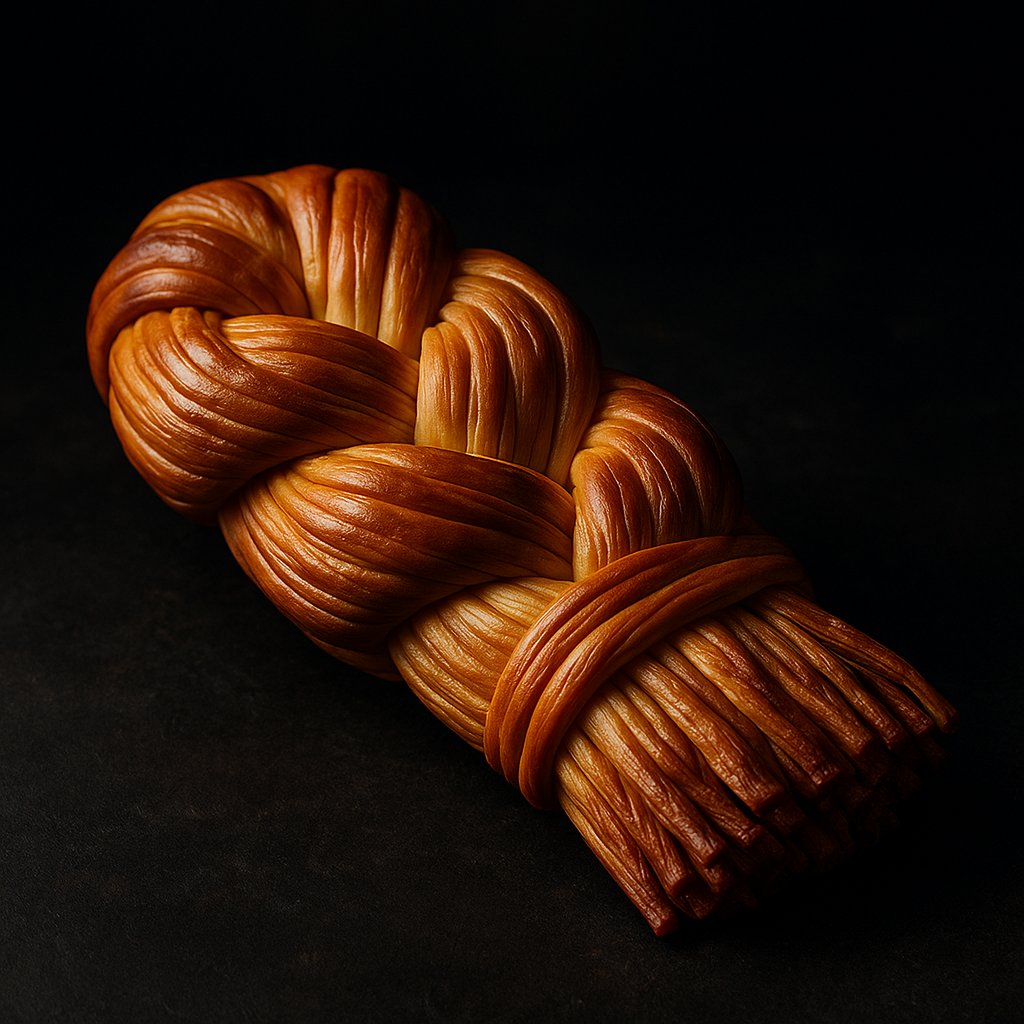 Smoked Braided Cheese — Low‑Key Gourmet Still Life