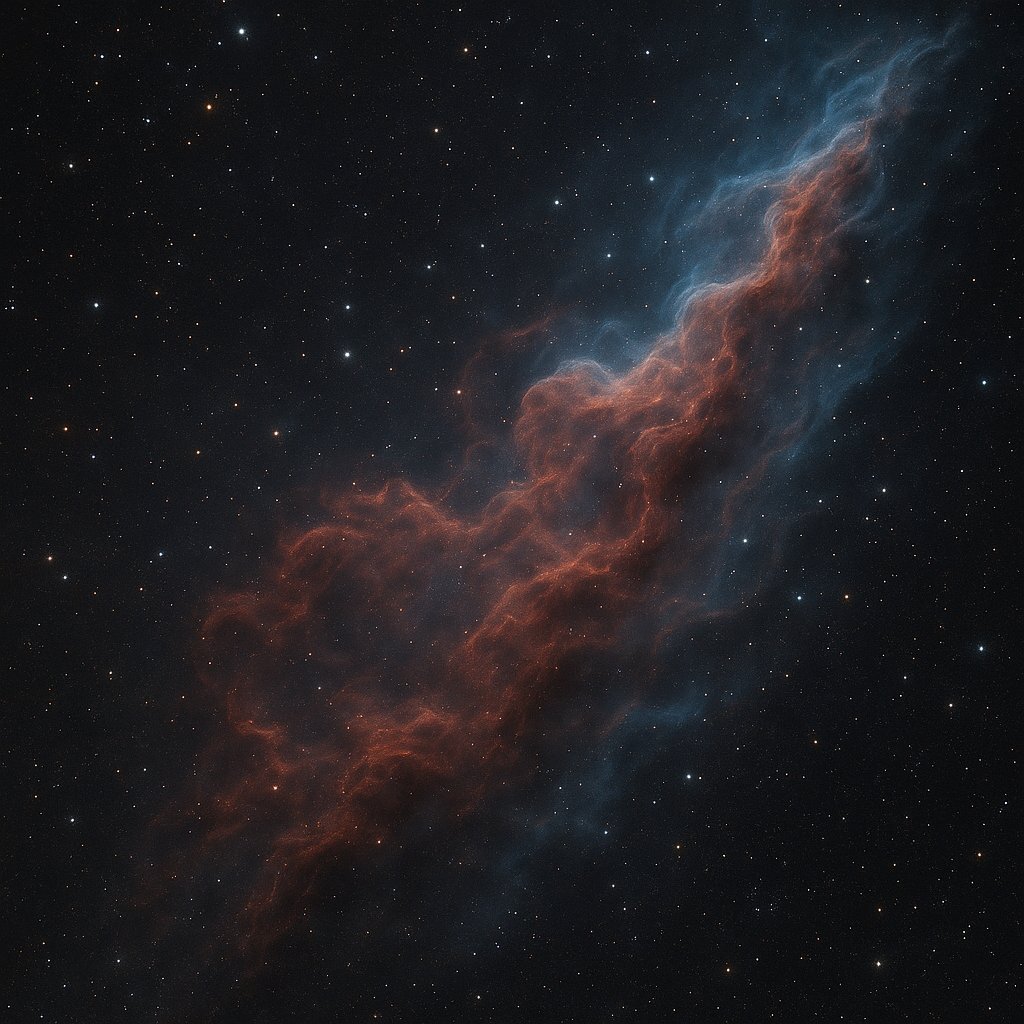 Soul Nebula — Elongated Emission Filaments