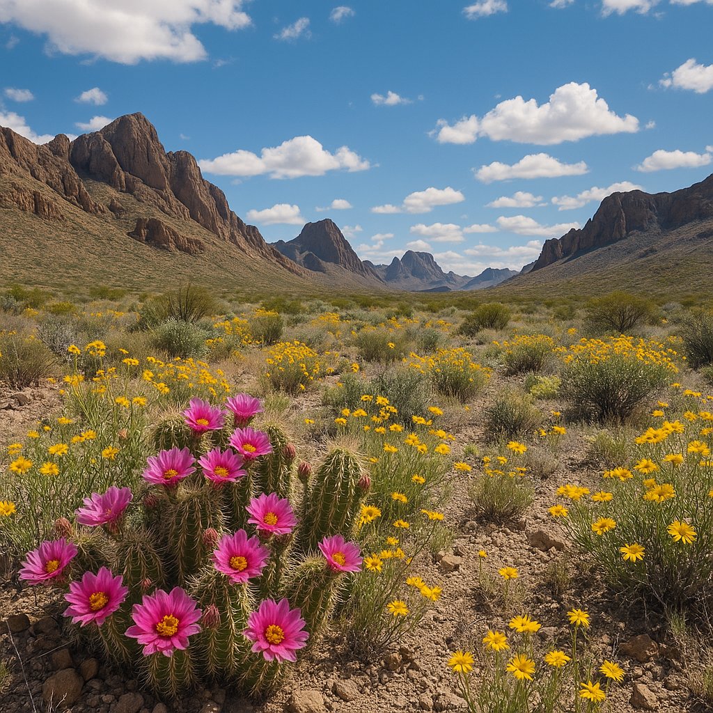 Spring Blooms in Big Bend