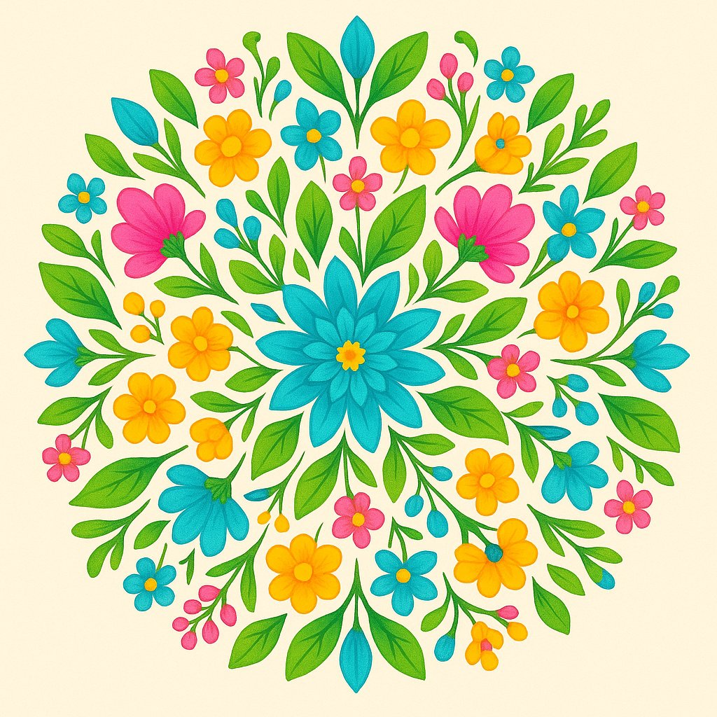 Spring Blossom Mandala