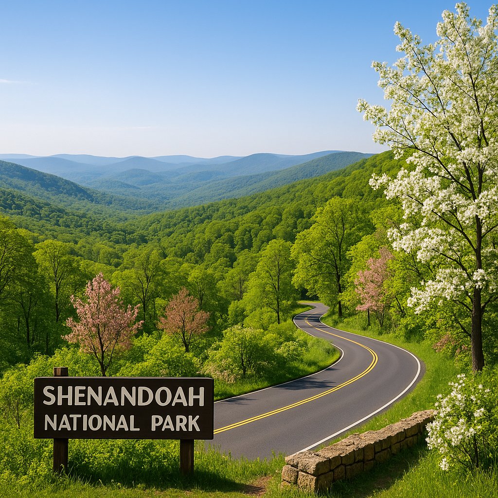 Spring Overlook, Shenandoah National Park