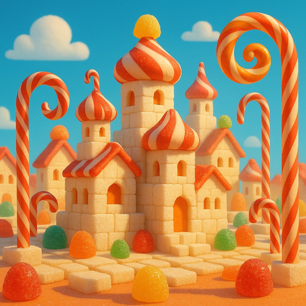 Sugar Cube Castle — A Pixar‑Inspired Candy City