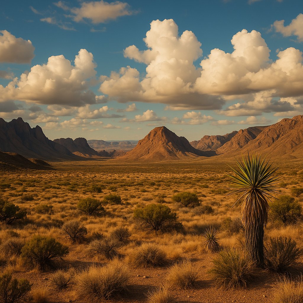 Summer Golden Hour at Big Bend