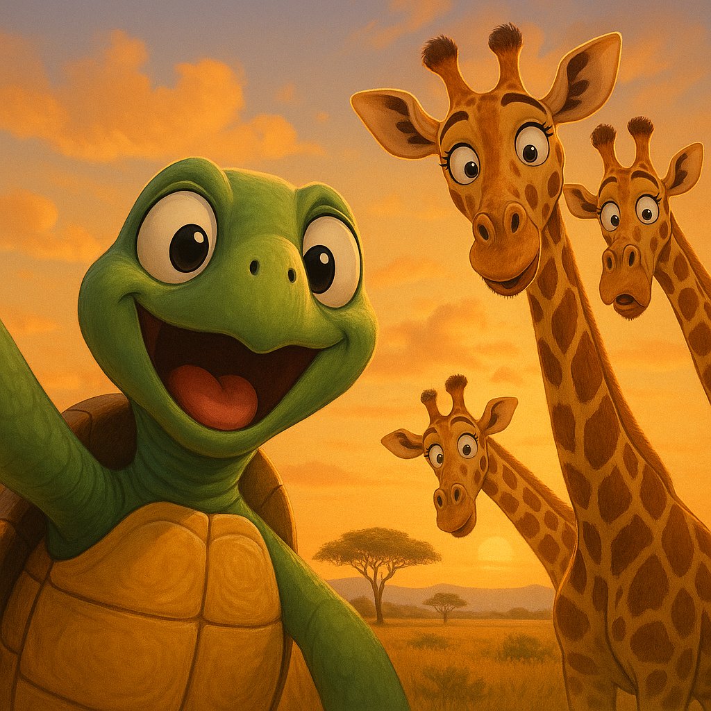 Sunset Selfie on the Savannah