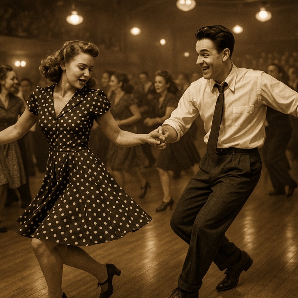 Swing Night at the Dance Hall