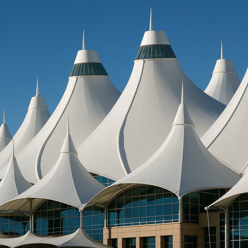 Tented Peaks of Denver International Airport