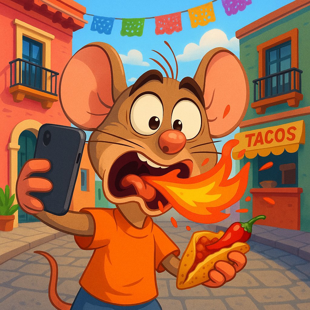 Too Hot to Handle: Taco Selfie in Mexico City