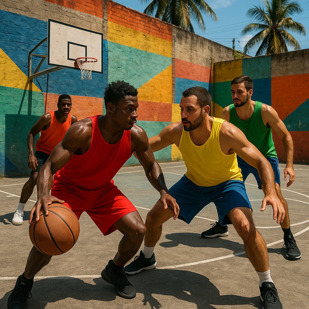 Tropical Street Ball — Brazil Open-Air Game