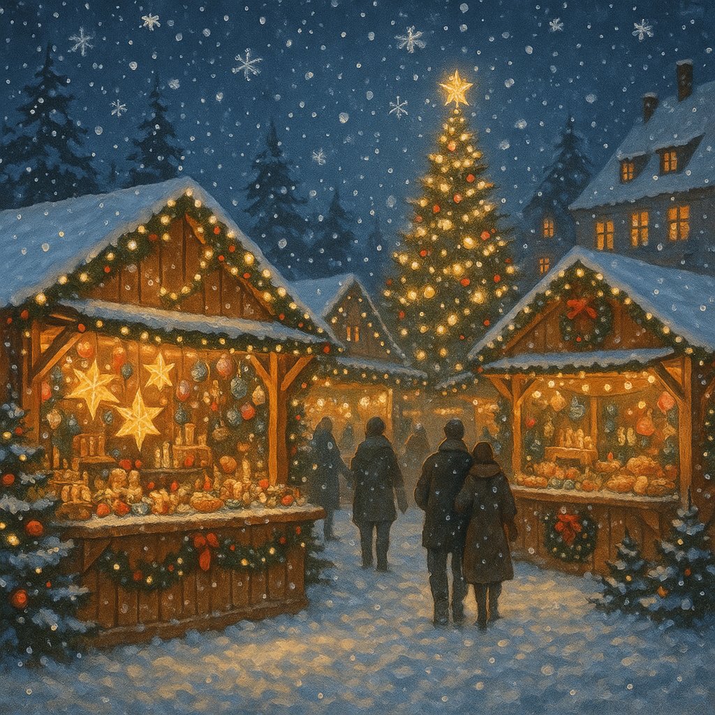 Twilight Christmas Market