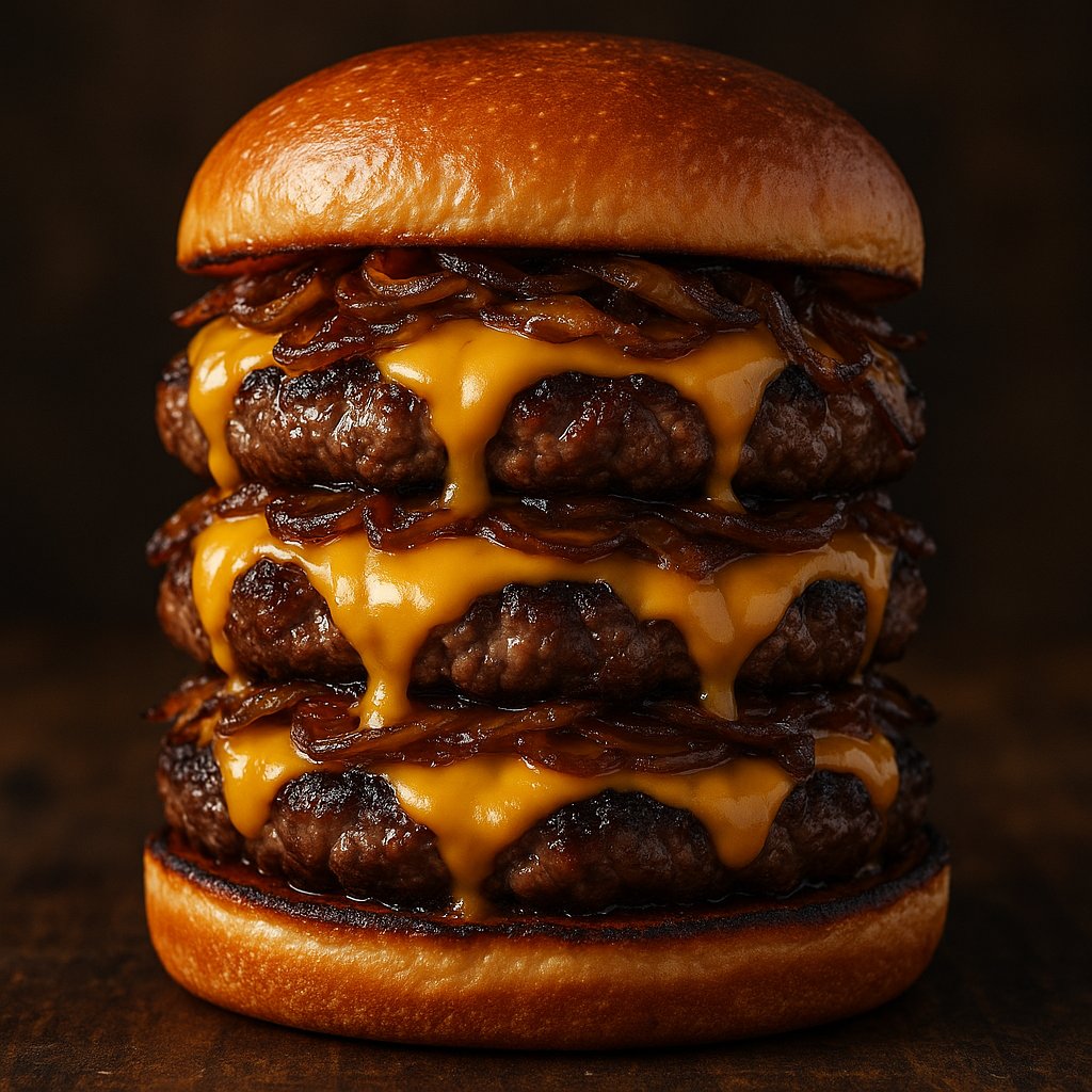 Ultimate Wagyu Cheese Tower Burger