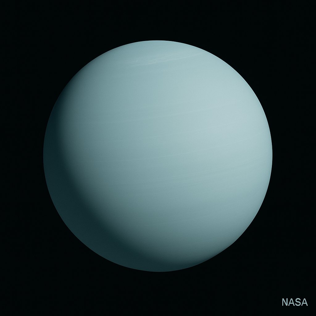 Uranus — Pale Cyan Close-Up