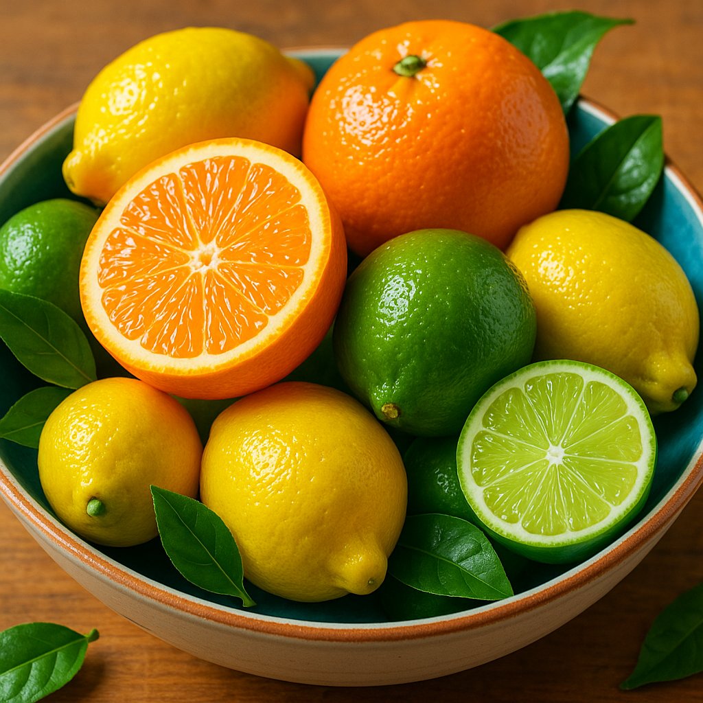 Vivid Citrus Bowl — Fresh Summer Fruit Arrangement