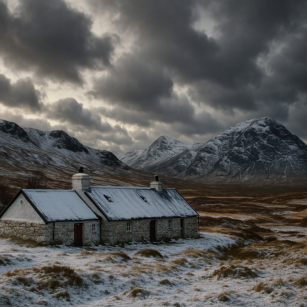 Winter Quiet in the Scottish Highlands
