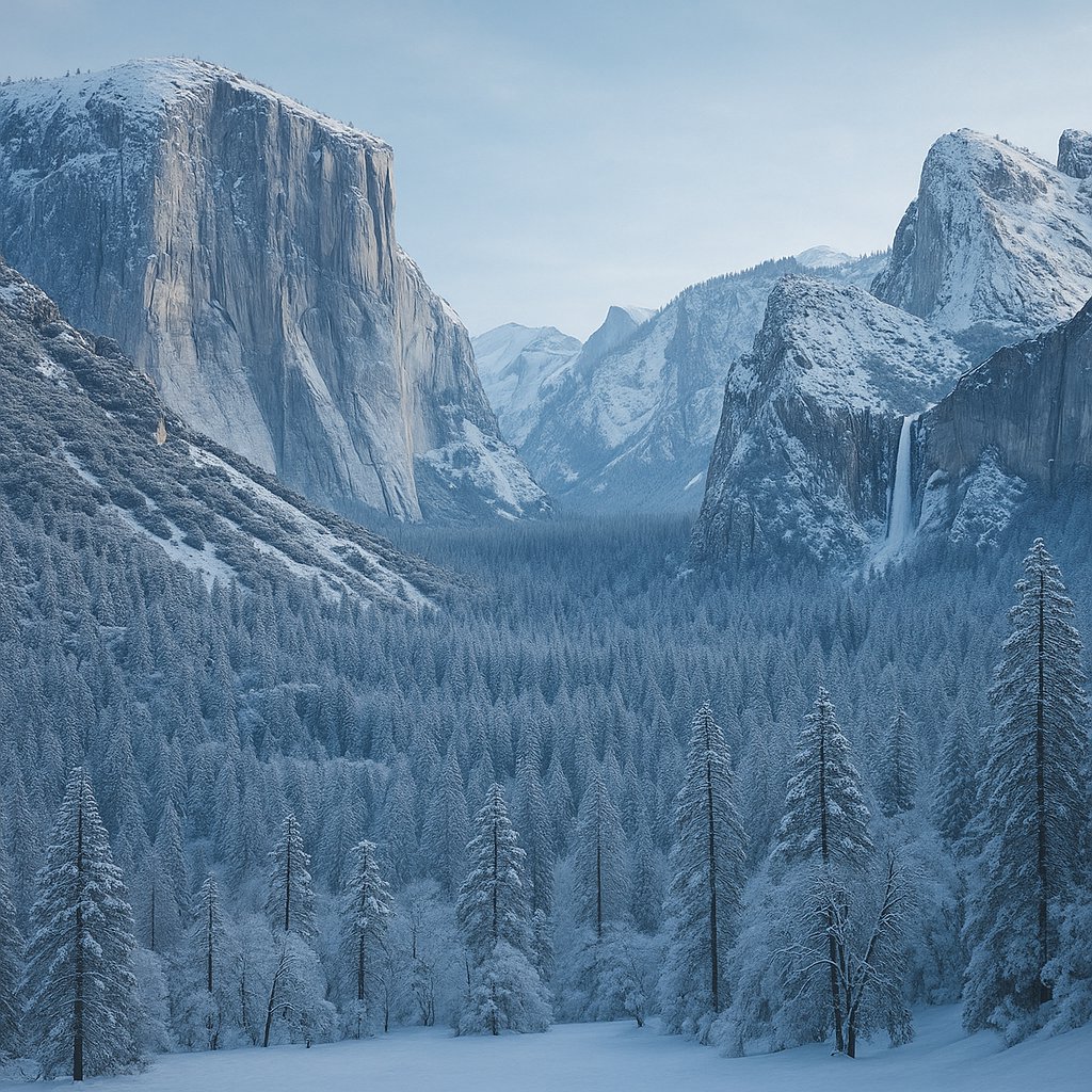 Yosemite Winter Silence