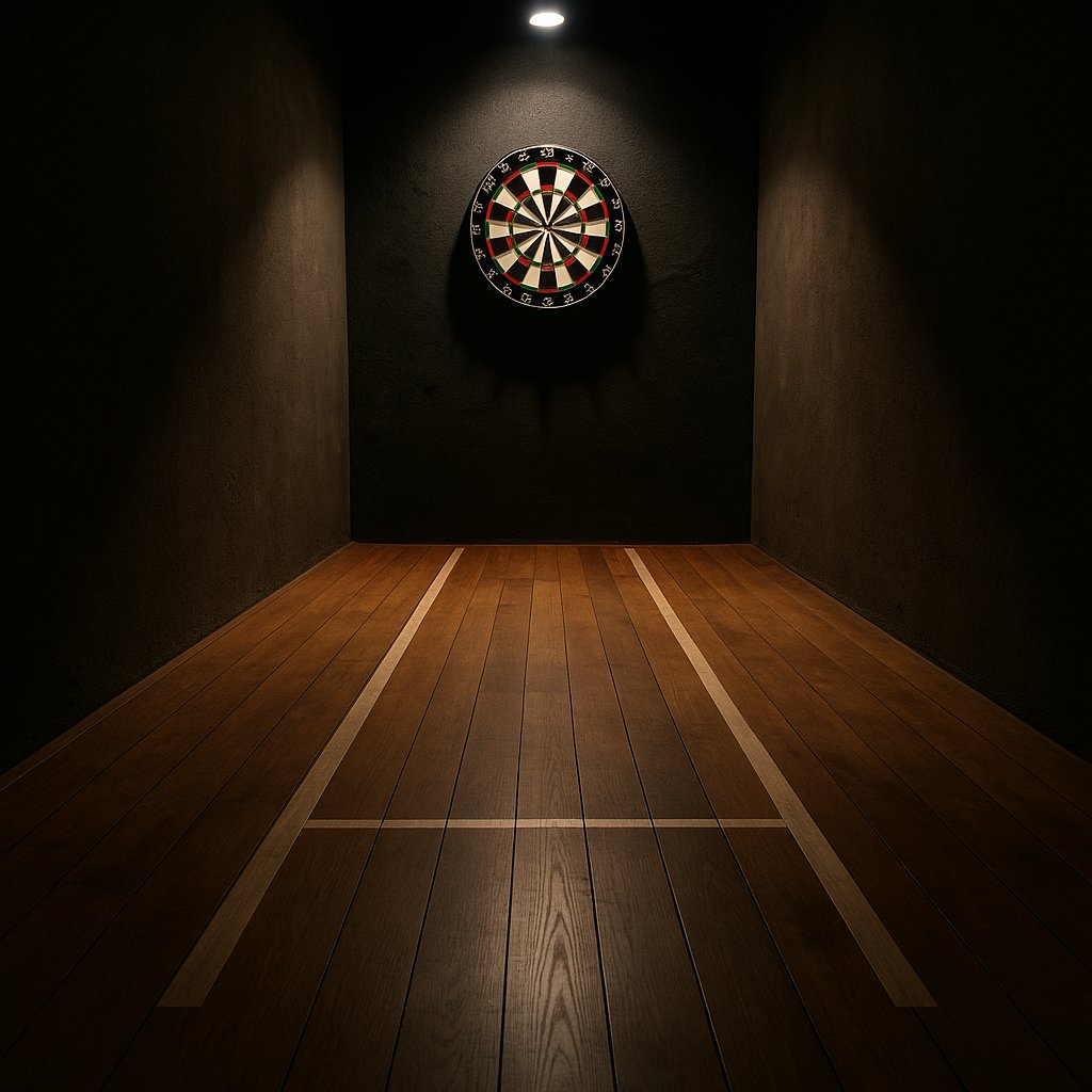 Darts Lane in Dramatic Light