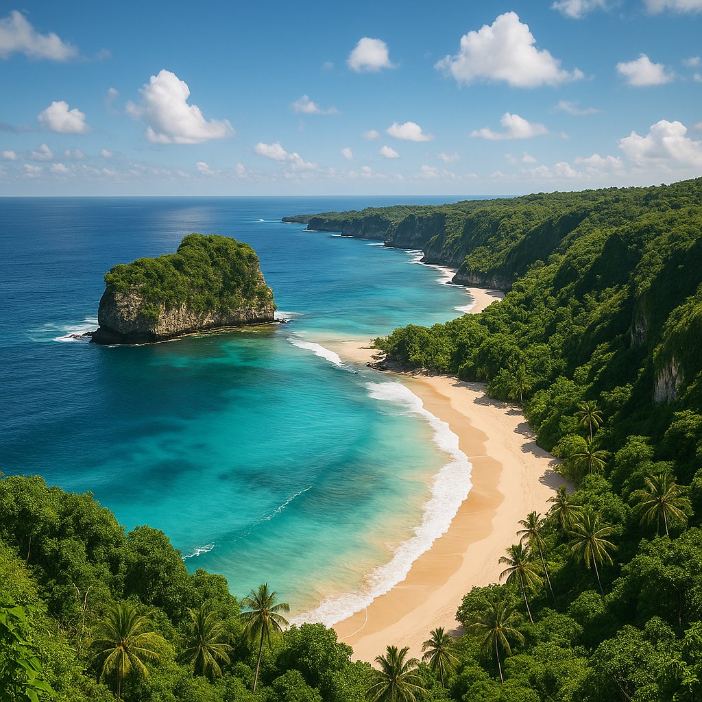 Emerald Cove — Bali Coastal Panorama
