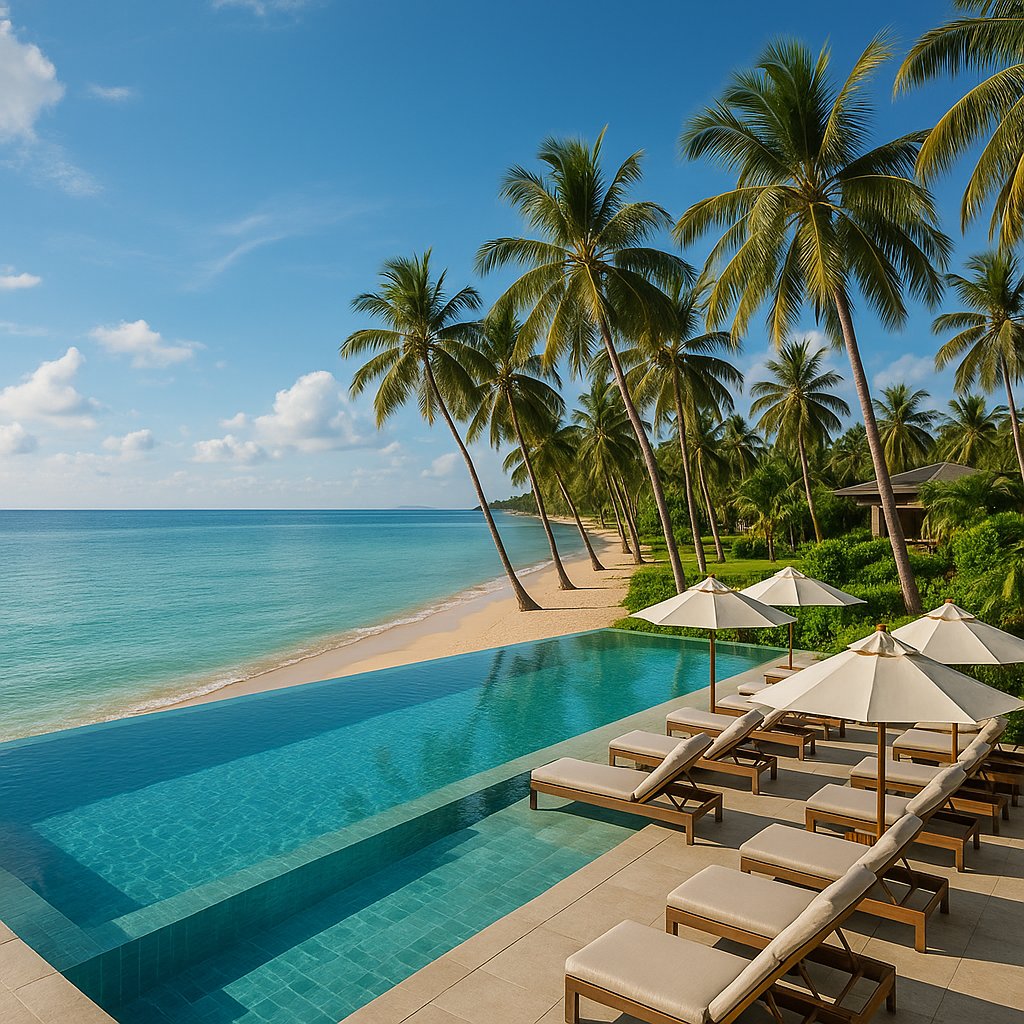 Koh Samui Infinity: Palm-Lined Luxury Beachfront