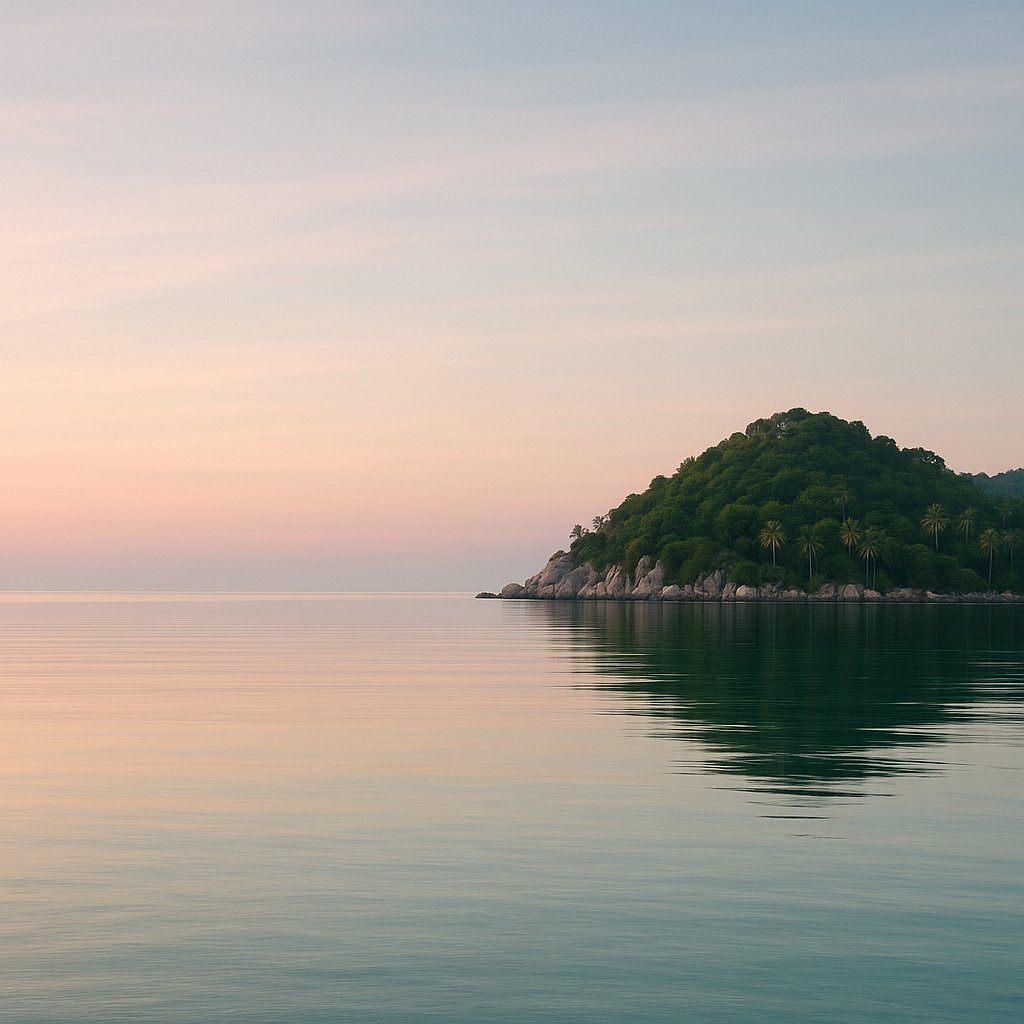 Koh Tao Morning Mirror