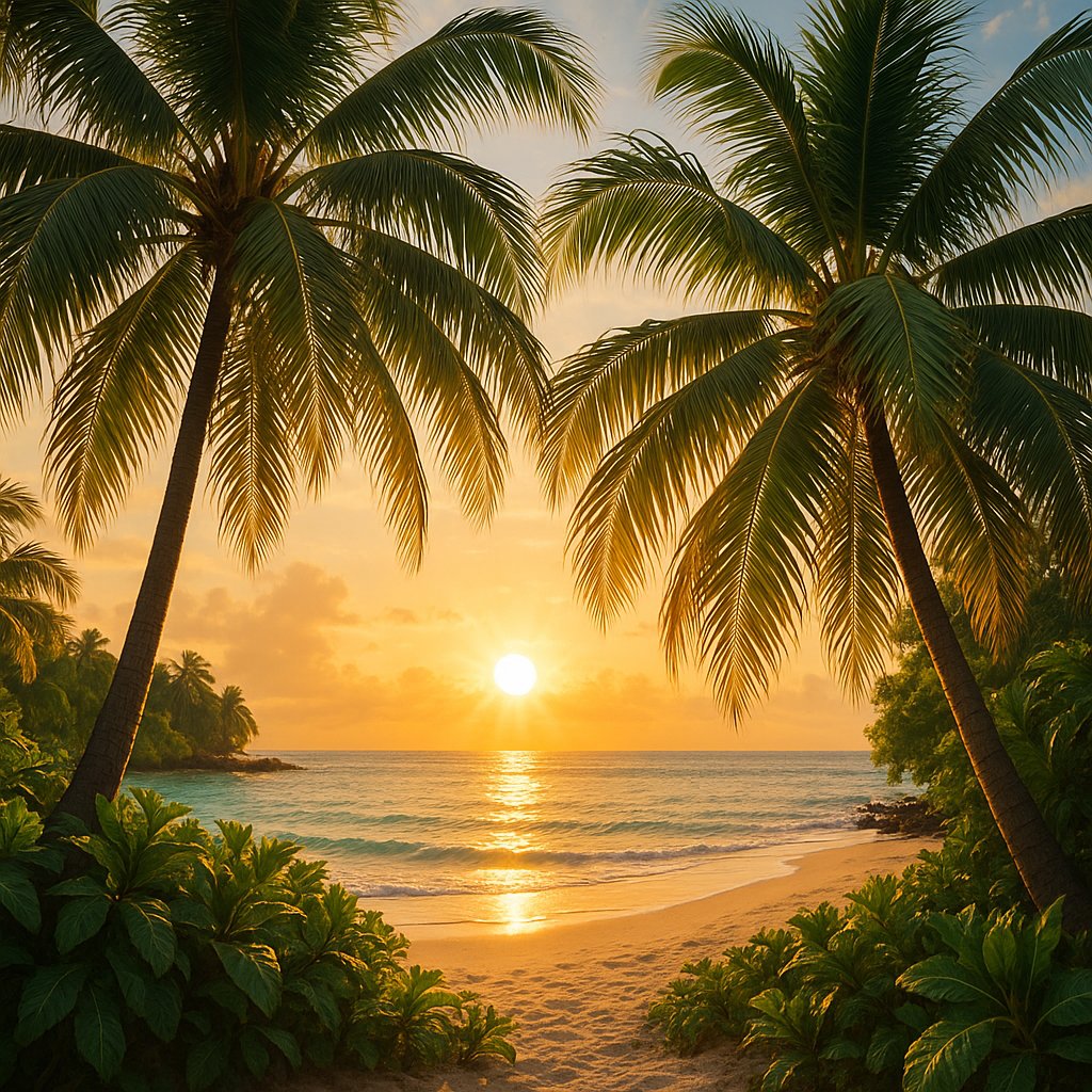 Maldives Morning Embrace