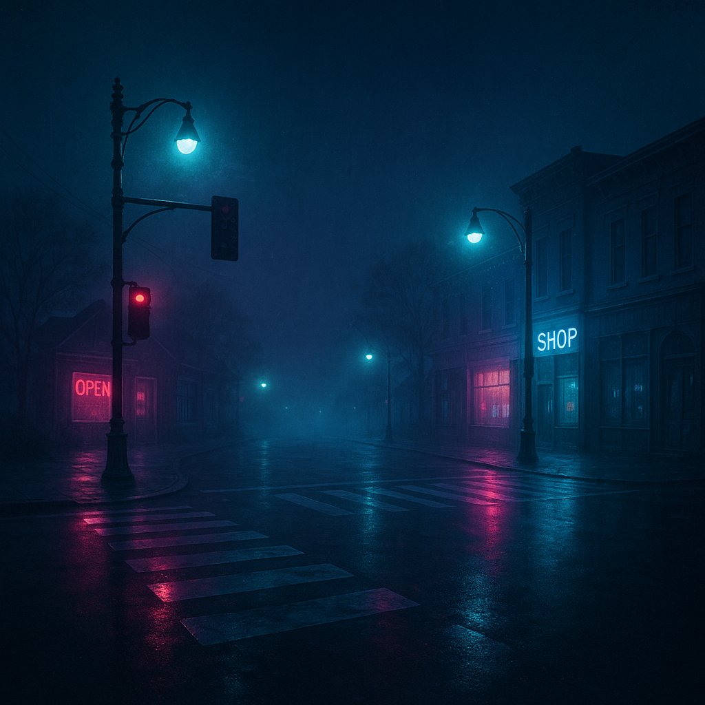 Midnight Crossing — Neon Fog