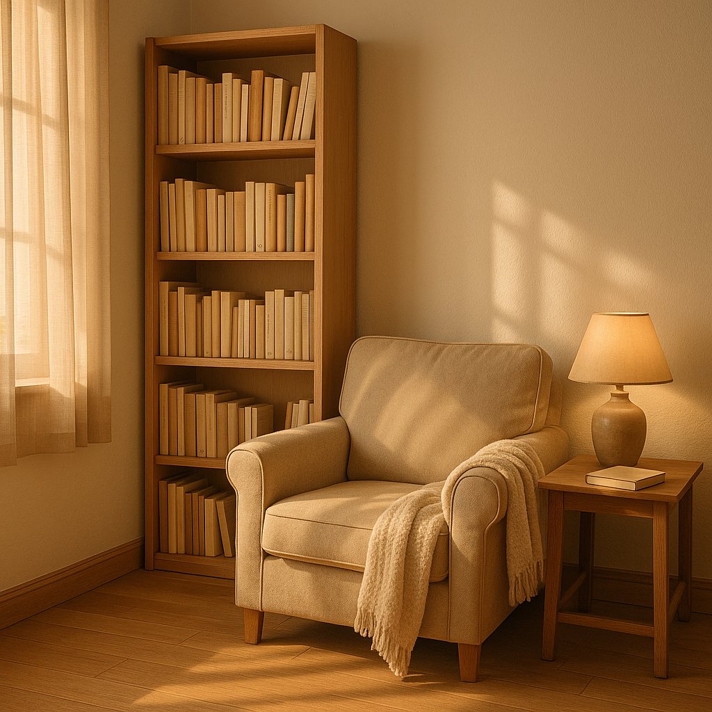 Sunlit Reading Nook