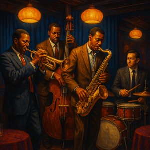 Jazz Quartet in Intimate Club Setting
