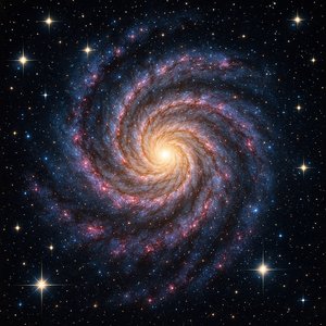Spiral Galaxy Vortex