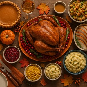 Traditional Thanksgiving Feast