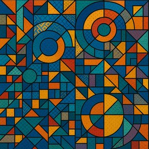 Vibrant Geometric Abstraction
