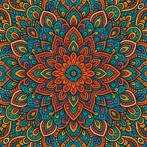 Mandala Vibrante