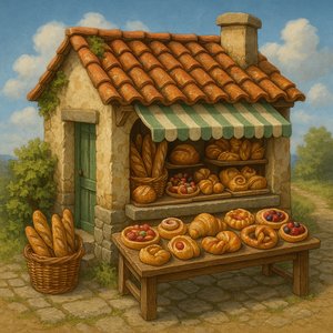 Charming Bakery Diorama