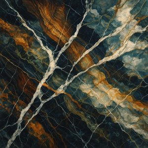 Dramatic Marble Veins