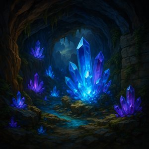 Luminous Crystal Cave